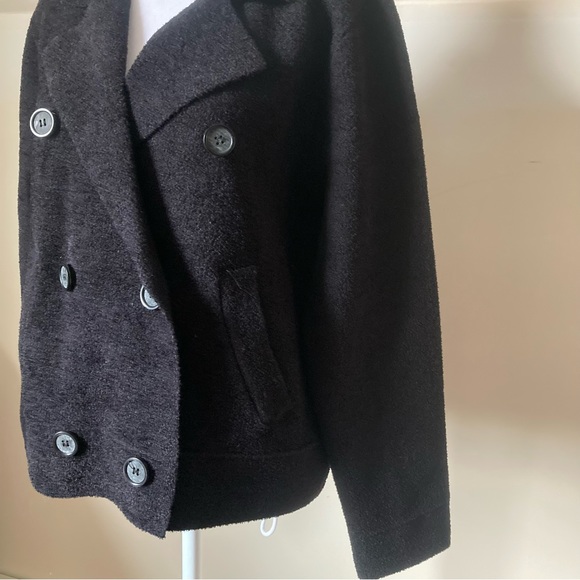 Magaschoni Black Soft Button Up Jacket size Medium - Picture 9 of 9